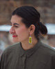 Prickly Pear Earrings in Yellow