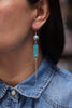 La Medusa Earrings with Sleeping Beauty Turquoise