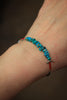 Birds Bracelet with Turquoise Nuggets