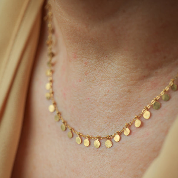 Rain Necklace* in 24k Gold Vermeil