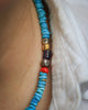 Turquoise Necklace with African Trade Beads