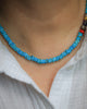 Turquoise Necklace with African Trade Beads
