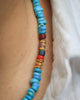 Turquoise Necklace with African Trade Beads 2