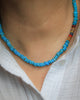 Turquoise Necklace with African Trade Beads 2