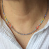 Little Birds Necklace with Labradorite
