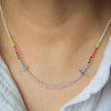 Little Birds Necklace with Moonstone