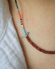 Little Birds Necklace with Garnet