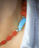 Carnelian & Turquoise Necklace
