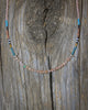 Little Birds Necklace with Peach Moonstone