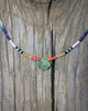 Seed Bead Necklace with Prehnite