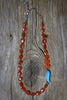 Carnelian & Turquoise Necklace