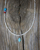 Fresh Water Pearl Necklace with Turquoise