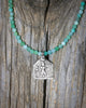 Amulet Necklace in Chrysoprase