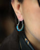 Arco Earrings with Turquoise