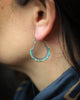 Arco Earrings with Elisa Turquoise