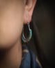 Arco Earrings with Elisa Turquoise