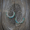 Arco Earrings with Elisa Turquoise