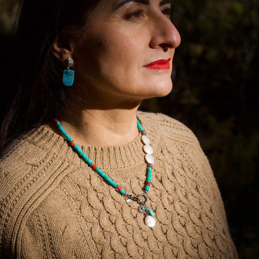 Treasure of the Sea and Sky Charm Necklace