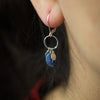 Pétalo Fringe Earrings with Kyanite