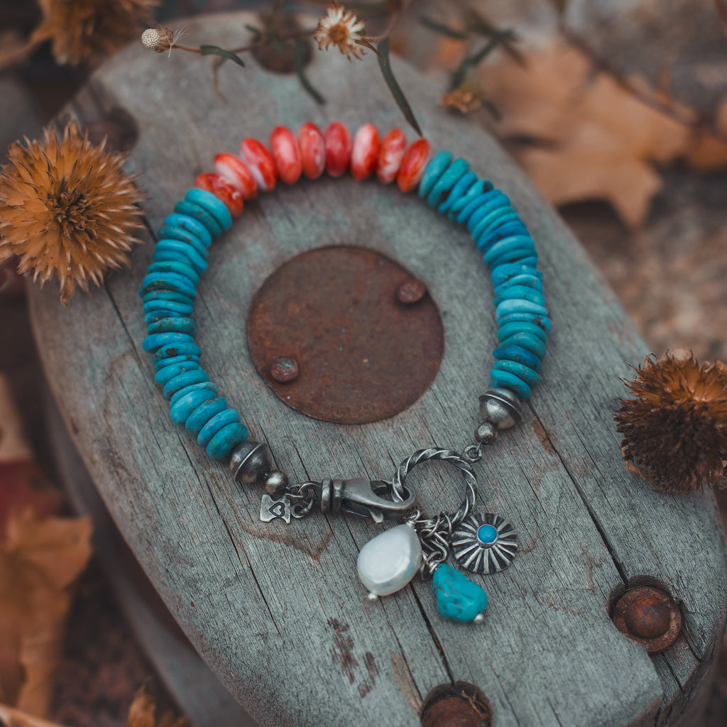 Spiny Oyster Treasure of the Sea and Sky Bracelet