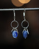 Pétalo Fringe Earrings with Kyanite