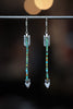 Twin Arrows Earrings with Elisa Turquoise