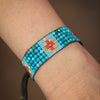Turquoise & Labradorite Ojo Bracelet