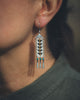 Long Mini Sacred Peak Earrings with Turquoise