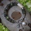 Labradorite & Pearl Treasure of the Sea and Sky Bracelet