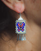 Mariposa Earrings in White