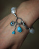 Treasure of the Sea and Sky Bracelet in Pearl with Turquoise