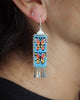Medium Mariposa Earrings in Blue