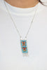Mariposa Necklace in Blue