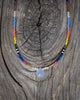 Seed Bead Necklace with Chalcedony