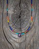 Seed Bead Necklace with Amethyst