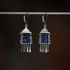 Petite Sapphire Bead Earrings