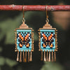 Mariposa Earrings in Blue with 24k vermeil