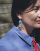 Turquoise Raven & River Earrings
