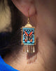 Mariposa Earrings in Blue with 24k vermeil