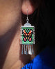 Mariposa Earrings in Green
