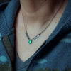 Solo Stone Chrysoprase Necklace