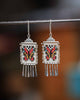 Mariposa Earrings in White