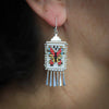 Mariposa Earrings in White