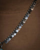 Mixed Chain Grey Mother of Pearl Bird Necklace
