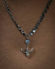 Mixed Chain Abalone Bird Necklace