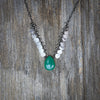 Solo Stone Chrysoprase Necklace