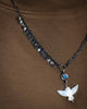 Mixed Chain Mother of Pearl Bird Necklace