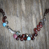 Stream of Garnet Necklace