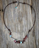 Stream of Garnet Necklace