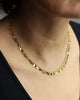 Paillette Necklace in 24k vermeil